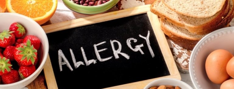 Guests with intolerances or allergies